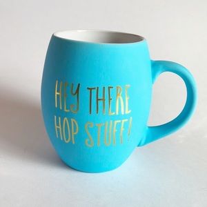 carrot patch cottage mug “hey there hop stuff”